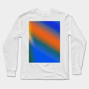 red green blue texture design Long Sleeve T-Shirt